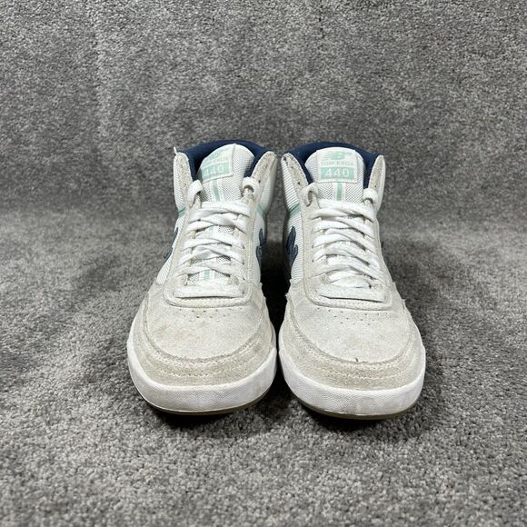 New Balance Numeric 440 High Tom Knox NM440HWT Mens Size 7 White Shoes Used main image 6